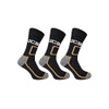 Jcb Workwear Shin Protect Work Socks Black Size 45967 JCBX000189