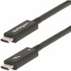 Startech 6Ft 2M Active Thunderbolt 4 Cable 40Gbps 100W Pd 4K/8K Video Intel-Cert A40G2MB-TB4-CABLE