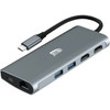 Adesso Usb Type C Docking Station for Tv Projector Charging Capability Memory Ca AUH-4040