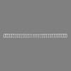 GBC 47901E 5mm White Wire Binders Pack of 100 47901E