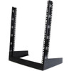 Startech 2-Post 12U Desktop Server Rack Open Frame 19In Network Rack Small Home/ RK12OD