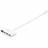Startech 3 Port Usb C Hub With Gigabit Ethernet Usb-C To 3X Usb-A Usb 3.0 White HB30C3A1GEA