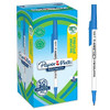 Paper Mate 2187702 Kilometrico Recycled Blue Ball Pen pack of 50 pens 2187702