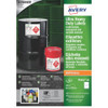 Avery B3655-50 Ultra Resistant Labels 50 sheets - 2 Labels per Sheet AVERYB365550