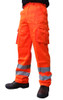 Beeswift Hi-Vis Rail Spec Trousers Orange Size 46T RST46T
