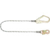 Kratos 1M Restraint Kernmantle Rope Lanyard White/Green Size 1M HSFA40503