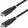 Startech 2M 6.6Ft Usb-C Charging Cable 240W Pd Epr Dual-Layer Silicone/Braided J S2CEPR2M-USB-CABLE