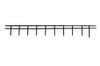 GBC 1132850 25mm Black Surebind Strips 1132850