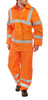Beeswift Hi-Vis Lightweight Waterproof Suit Orange Size XXL TS8ORXXL