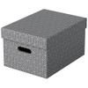 Esselte Home Storage Box Medium Pack of 3 628283 628283
