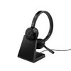 Jabra Evolve 65 TE UC Stereo with Jabra LINK 390 USB-A and Charging Stand EVOLVE65TESUCUSBASTAND