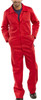 Beeswift Boilersuit Red Size 54 PCBSRE54