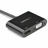 Startech Displayport To Hdmi Vga Adapter Dp 1.2 Hbr2 To Hdmi 2.0 4K 60Hz Or Vga DP2VGAHD20