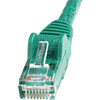 Startech 7M Cat6 Ethernet Cable Green Snagless Gigabit 100W Poe Utp 650Mhz Categ N6PATC7MGN