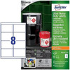 Avery B3427-50 Ultra Resistant Labels 50 sheets - 8 Labels per Sheet AVERYB342750