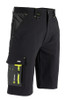 Beeswift Flex Workwear Shorts Black/Grey Size 46 SFSHBLGY46
