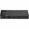 Startech Kvm Switchbox 2 ComputerS 1 Local UserS 4K 4096 X 2160 6 X Usb Usb 2.0 C2-H46-UC2-PD-KVM