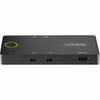 Startech Kvm Switchbox 2 ComputerS 1 Local UserS 4K 4096 X 2160 6 X Usb Usb 2.0 C2-H46-UC2-PD-KVM