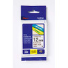 Brother TZE535 White on Blue TZE535