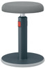 Leitz Ergo Cosy Sit Stand Stool Velvet Grey STOOLGREY