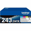 Brother Original Laser Toner Cartridge Multi-Pack Cmyk 1 Piece 1000 Pages TN243CMYK