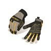 Mecdex Work Passion Impact Mechanics Gloves Black/Grey Size L MECDY-713L