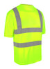 Beeswift Crew Neck Hi-Vis Short Sleeve T-Shirt Saturn Yellow Size M BSCNTSENSYM
