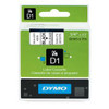 Dymo 43610 6mm x 7m Black on Clear Tape 43610