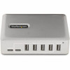 Startech 7-Port Usb-C Hub 5X Usb-A + 2X Usb-C Self-Powered W/ 65W Power Supply U 10G5A2CS-USB-C-HUB