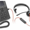 Hp Poly Hp Poly Blackwire 3310 Monaural Usb-C Headset +Usb-C/A Adapter. Product 8X215AA