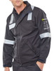 Beeswift Arc Compliant Woven Jacket Navy Blue Size L CARC920NL