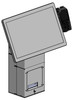 Ergonomic Solutions SOL 16721C-02 Kiosk center and top module QOPLA004-02