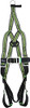 2 Point Rescue Harness Black/Green HSFA10106
