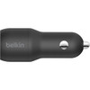 Belkin Boostcharge. Charger Type: Auto Power Source Type: Cigar Lighter Charger CCB001BTBK