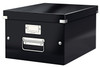 Leitz 60440095 Click and Store WOW Medium Storage Box Black 60440095