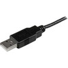 Startech 0.5M Mobile Charge Sync Usb To Slim Micro Usb Cable Phones & Tablets A USBAUB50CMBK