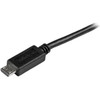 Startech 0.5M Mobile Charge Sync Usb To Slim Micro Usb Cable Phones & Tablets A USBAUB50CMBK