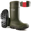 Dunlop Purofort Thermo+ Full Safety Wellingtons Green Size 8 C66293308