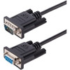 Startech 3M Rs232 Serial Null Modem Cable Crossover Serial Cable W/Al-Mylar Shie 9FMNM-3M-RS232-CABLE