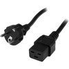 Startech 2M Computer Power Cord Scho Cee7 To Iec 320 C19 2M 6.5Ft 16Awg 1.5Mm2 PXTEUC192M