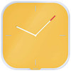 Leitz Cosy Silent Glass Wall Clock Warm Yellow 90170019 90170019