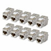 Startech Shielded Cat6A Keystone Jack 10-Pack Rj45 Ethernet Keystone Jacks Stp C C6AKEYTLSTP18010PK