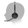 Port Designs Port Connect Pro Lite 200 Wired/Wireless Over-The-Head On-Ear Stere 912004