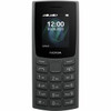 Nokia 105 Bar Dual Sim 4.57 Cm 1.8" 160 X 120 Pixels 1000 Mah Charcoal 1GF019CPA2L05