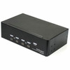 Startech Displayport Kvm 4 Port 4K 60Hz Dual Monitor Kvm Displayport Switch Kvm SV431DPDDUA2
