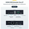 Startech Hdmi Kvm Extender Over Ip Network 4K 60Hz Driverless Hdmi And Usb Over IH2006-KVM-EXTENDER
