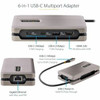 Startech Usb-C Multiport Adapter 4K 60Hz Hdmi Hdr Usb 3.2 Gen 2 10Gbps Hub 2Xusb DKT31CH2CPD3