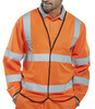 Beeswift Hi-Vis Long Sleeve Jerkin Orange Size XXL PKJENGORXXL