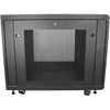 Startech 4-Post 12U Server Rack Cabinet 19" Data Rack Cabinet for Computer / It RK1233BKM