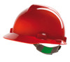 Msa V-Gard Safety Helmet Red MSAGV131RE